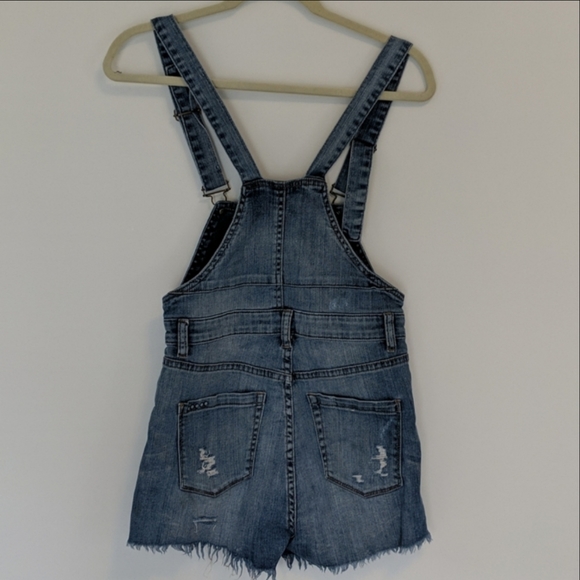 Lulu's Blank NYC denim shortalls, worn once! - Picture 4 of 4